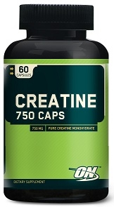 Optimum Nutrition Creatine 750 Caps, 60