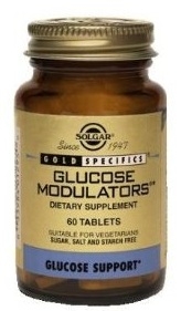 Solgar Glucose Modulators 60 Tablets - Gold Specifics