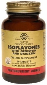Solgar Isoflavones - 30, 60, or 120 Tablets