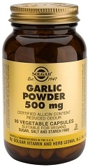 Solgar Garlic Powder 500 mg - 90 or 180 Vegicaps