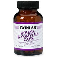Twinlab Stress B Complex with Vitamin C, 250 caps
